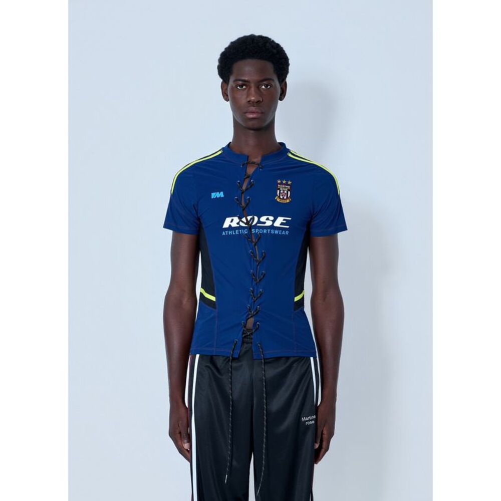 Martine Rose Men Lace-Up Athletic Jersey